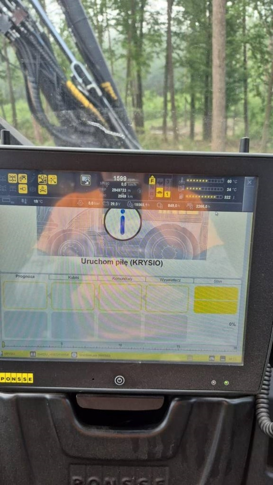 Harvester Ponsse Ergo 6W: foto 15 Harvester Ponsse Ergo 6W: foto 15