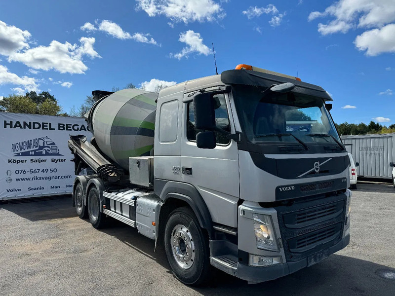 Volvo FM 370 6x2*4, 8m3 Mixer with Hyrdaulic slide, 2016 - Camião betoneira: foto 1 Volvo FM 370 6x2*4, 8m3 Mixer with Hyrdaulic slide, 2016 - Camião betoneira: foto 1