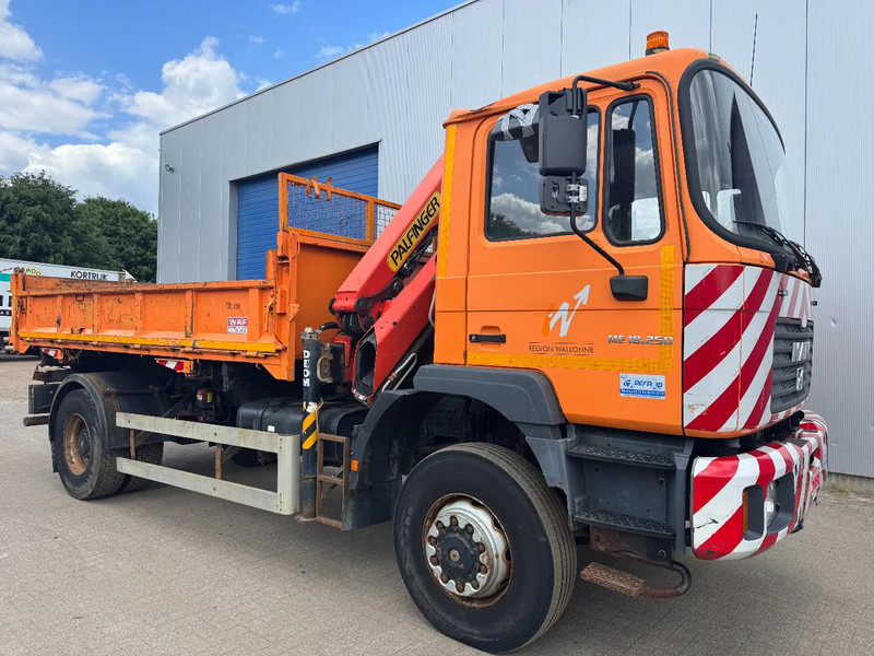 MAN ME 18.250 4X4 **4X4-TIPPER+PALFINGER PK7501-BELGIAN TRUCK** - Camião basculante, Camião grua: foto 5 MAN ME 18.250 4X4 **4X4-TIPPER+PALFINGER PK7501-BELGIAN TRUCK** - Camião basculante, Camião grua: foto 5