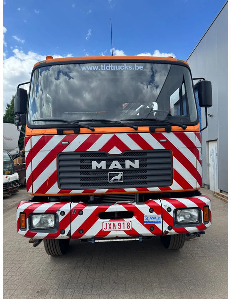 MAN ME 18.250 4X4 **4X4-TIPPER+PALFINGER PK7501-BELGIAN TRUCK** - Camião basculante, Camião grua: foto 4 MAN ME 18.250 4X4 **4X4-TIPPER+PALFINGER PK7501-BELGIAN TRUCK** - Camião basculante, Camião grua: foto 4