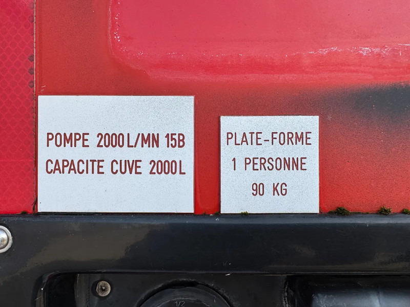 Carro de bombeiro Mercedes-Benz ATEGO 1325 **FIRETRUCK-2000LTR TANK: foto 10