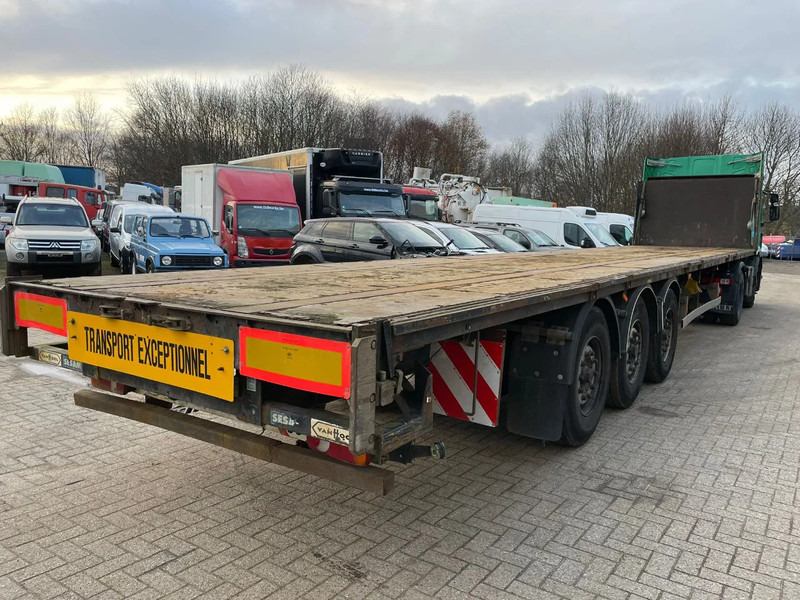 Van Hool **BELGIAN TRAILER-BPW AXXLES** - Semi-reboque plataforma/ Caixa aberta: foto 1 Van Hool **BELGIAN TRAILER-BPW AXXLES** - Semi-reboque plataforma/ Caixa aberta: foto 1