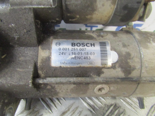 DAF LF 220 STARTER MOTOR BOSCH P/NO 0-001 251 007 - Sistema elétrico para Camião: foto 2 DAF LF 220 STARTER MOTOR BOSCH P/NO 0-001 251 007 - Sistema elétrico para Camião: foto 2