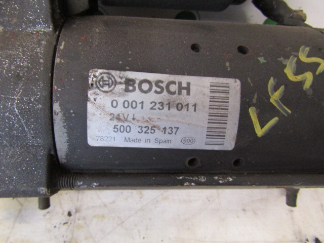 DAF LF 45/55 STARTER MOTOR BOSCH P/NO 0-001231011 - Sistema elétrico para Camião: foto 2 DAF LF 45/55 STARTER MOTOR BOSCH P/NO 0-001231011 - Sistema elétrico para Camião: foto 2