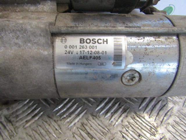 DAF LF 45 EURO 5 STARTER MOTOR ‘BOSCH’ P/NO 0-001263001 - Sistema elétrico para Camião: foto 2 DAF LF 45 EURO 5 STARTER MOTOR ‘BOSCH’ P/NO 0-001263001 - Sistema elétrico para Camião: foto 2
