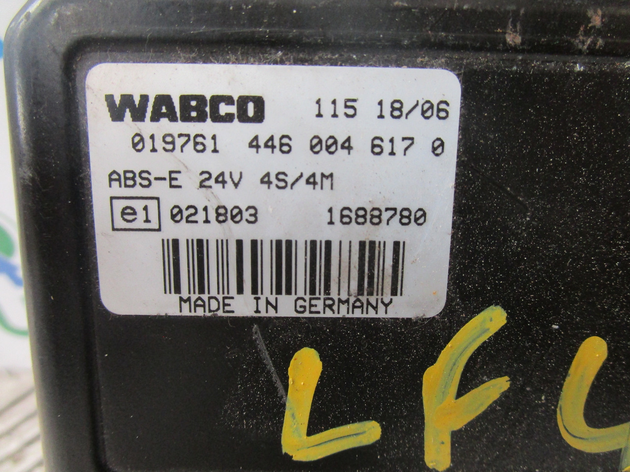 DAF LF 45 WABCO ABS ECU P/NO 11518/06 - Peças de freio para Camião: foto 2 DAF LF 45 WABCO ABS ECU P/NO 11518/06 - Peças de freio para Camião: foto 2