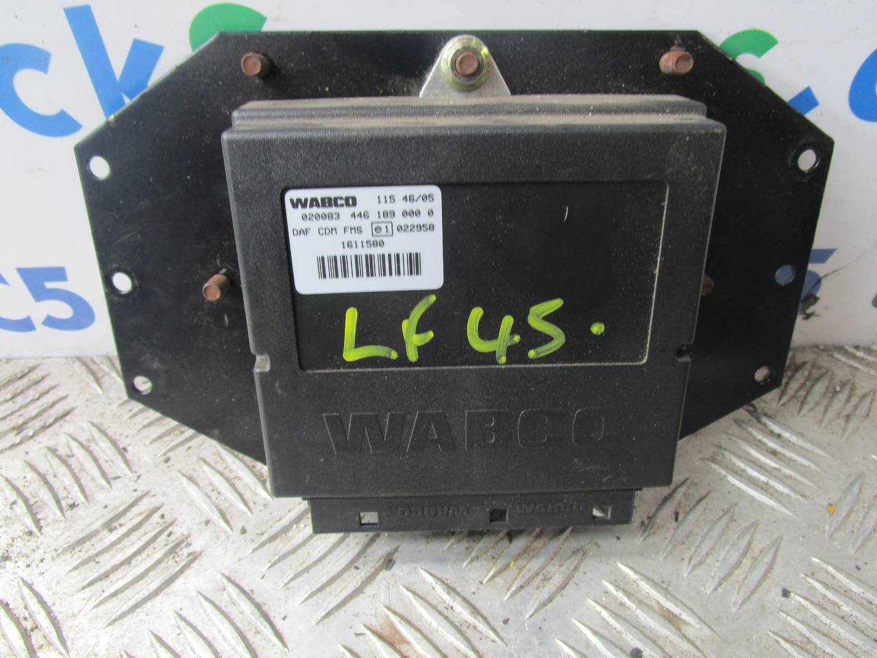DAF LF 45 WABCO ABS ECU P/NO 11546/05 - Peças de freio para Camião: foto 1 DAF LF 45 WABCO ABS ECU P/NO 11546/05 - Peças de freio para Camião: foto 1