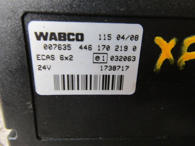 DAF XF 105 WABCO ECAS 6X2 ECU P/NO 4461702190 - Centralina electrónica para Camião: foto 2 DAF XF 105 WABCO ECAS 6X2 ECU P/NO 4461702190 - Centralina electrónica para Camião: foto 2