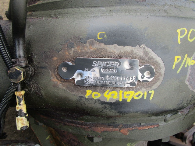 DENNIS ELITE II SPICER REAR AXLE P/NO 981071/ P04217017 - Eixo e peças para Veículo municipal/ Especial: foto 4 DENNIS ELITE II SPICER REAR AXLE P/NO 981071/ P04217017 - Eixo e peças para Veículo municipal/ Especial: foto 4