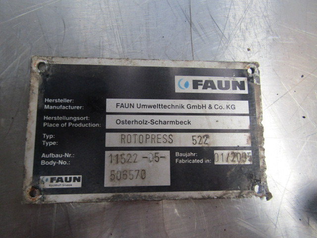 FAUN ROTOPRESS HYDRAULIC PUMP P/NO 5243886/601461 - Bomba hidráulica para Veículo municipal/ Especial: foto 2 FAUN ROTOPRESS HYDRAULIC PUMP P/NO 5243886/601461 - Bomba hidráulica para Veículo municipal/ Especial: foto 2
