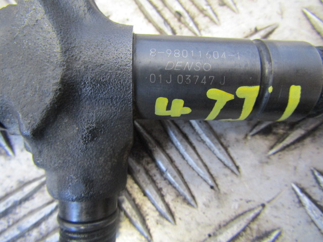 ISUZU NKR/GRAFTER 4JJ1 ENGINE INJECTORS ‘DENSO’ P/NO 8-98011604-1 01J037475 (Set of 4) - Sistema de combustível para Camião: foto 3 ISUZU NKR/GRAFTER 4JJ1 ENGINE INJECTORS ‘DENSO’ P/NO 8-98011604-1 01J037475 (Set of 4) - Sistema de combustível para Camião: foto 3