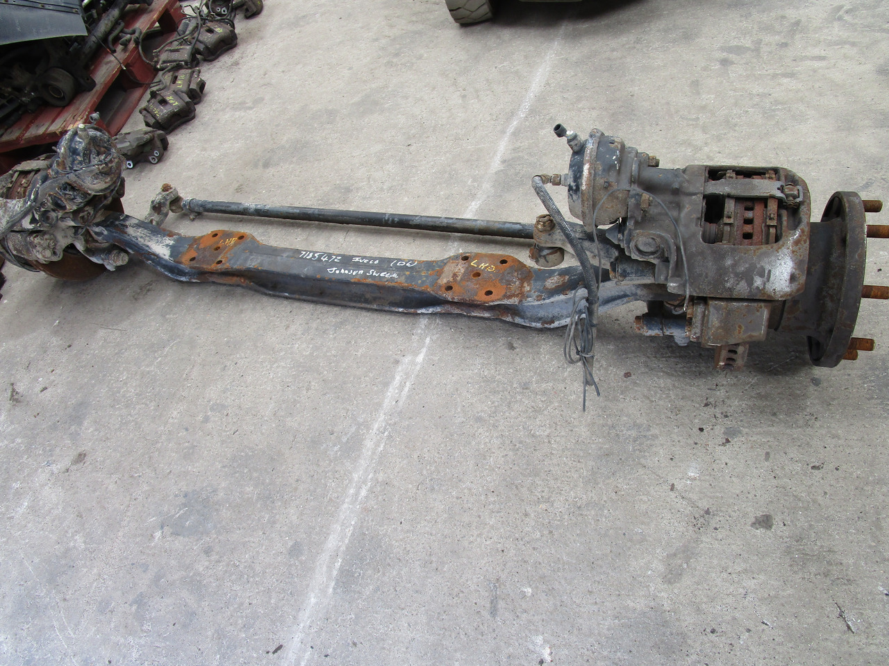 IVECO JOHNSON SWEEPER FRONT AXLE P/NO 7185472 - Eixo e peças para Veículo municipal/ Especial: foto 1 IVECO JOHNSON SWEEPER FRONT AXLE P/NO 7185472 - Eixo e peças para Veículo municipal/ Especial: foto 1