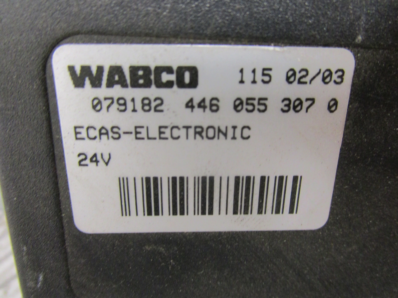 IVECO TECTOR WABCO ECAS ECU P/NO 079182 4460553070 - Centralina electrónica para Camião: foto 2 IVECO TECTOR WABCO ECAS ECU P/NO 079182 4460553070 - Centralina electrónica para Camião: foto 2