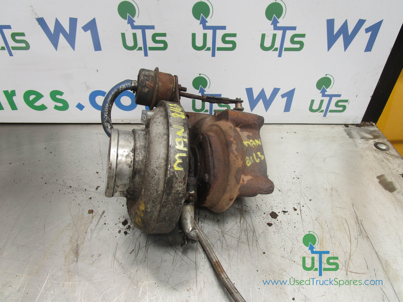 MAN 8163 7.5TON TURBO TYPE GARRETT GT22 P/NO 4891639 - Turbocompressor para Camião: foto 1 MAN 8163 7.5TON TURBO TYPE GARRETT GT22 P/NO 4891639 - Turbocompressor para Camião: foto 1