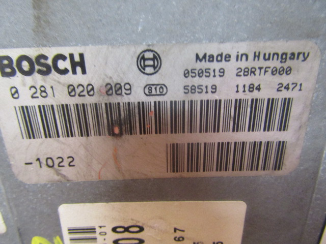 MAN M2000 SERIES 220 ENGINE ECU BOSCH P/NO 0.281020009 - Centralina electrónica para Camião: foto 3 MAN M2000 SERIES 220 ENGINE ECU BOSCH P/NO 0.281020009 - Centralina electrónica para Camião: foto 3