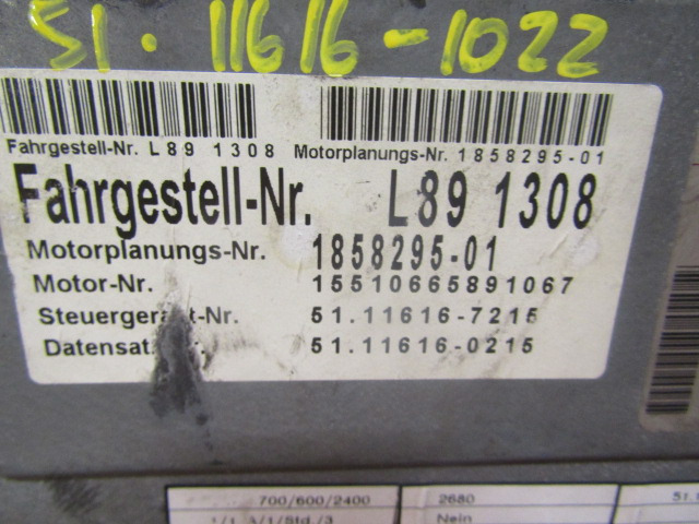 MAN M2000 SERIES 220 ENGINE ECU BOSCH P/NO 0.281020009 - Centralina electrónica para Camião: foto 2 MAN M2000 SERIES 220 ENGINE ECU BOSCH P/NO 0.281020009 - Centralina electrónica para Camião: foto 2