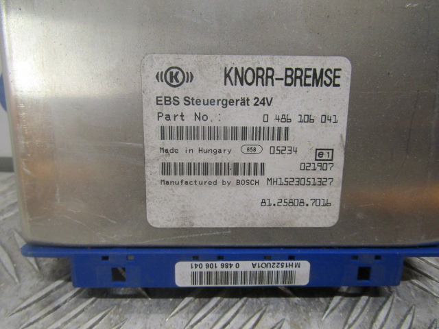 MAN TGA / TGS / TGX EBS ECU 81.25808.7016 - Centralina electrónica para Camião: foto 2 MAN TGA / TGS / TGX EBS ECU 81.25808.7016 - Centralina electrónica para Camião: foto 2