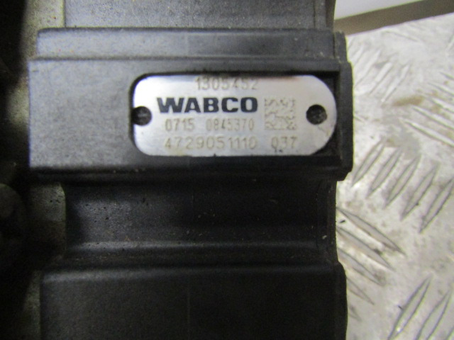 MAN TGS ECAS SOLENOID VALVE P/NO 4729051110 - Peças de freio para Camião: foto 2 MAN TGS ECAS SOLENOID VALVE P/NO 4729051110 - Peças de freio para Camião: foto 2