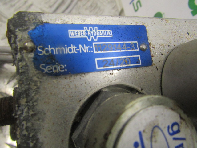 SCHMIDT STRATOS HYDRAULIC PACK P/NO 1129144-3 (WEBER HYDRAULIK SERIAL NO 24/24) - Hidráulica para Veículo municipal/ Especial: foto 1 SCHMIDT STRATOS HYDRAULIC PACK P/NO 1129144-3 (WEBER HYDRAULIK SERIAL NO 24/24) - Hidráulica para Veículo municipal/ Especial: foto 1