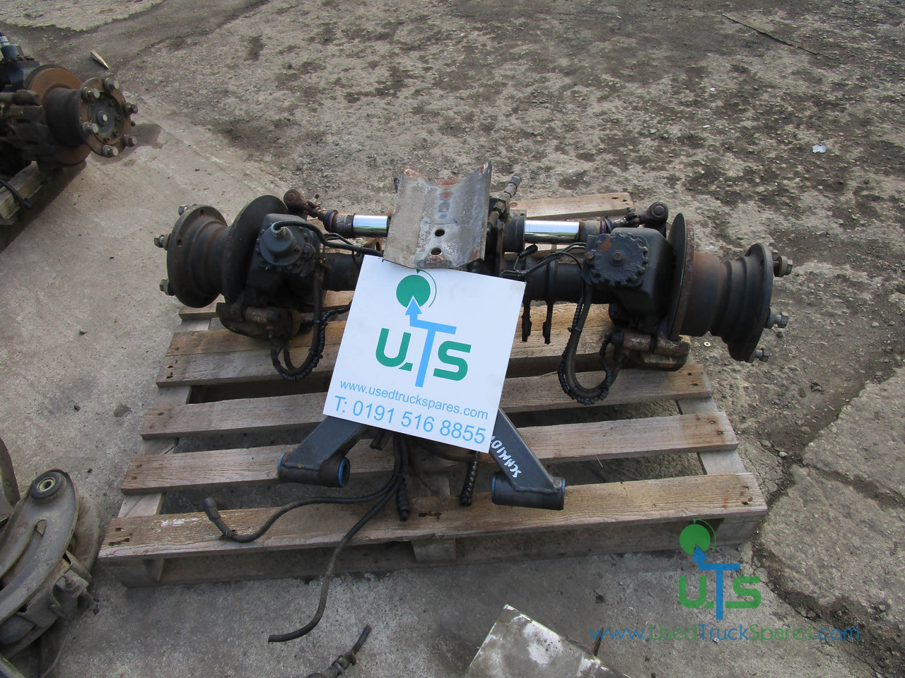SCHMIDT SWINGO 200 FRONT AXLE COMPLETE - Eixo dianteiro para Veículo municipal/ Especial: foto 1 SCHMIDT SWINGO 200 FRONT AXLE COMPLETE - Eixo dianteiro para Veículo municipal/ Especial: foto 1