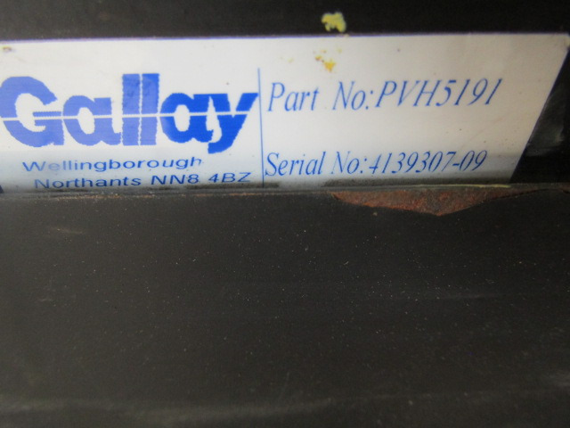 SCHMIDT SWINGO HEATER MATRIX (CAB) TYPE GALLAY PVH5191 P/NO 4139307-09 - Cabine e interior para Camião: foto 3 SCHMIDT SWINGO HEATER MATRIX (CAB) TYPE GALLAY PVH5191 P/NO 4139307-09 - Cabine e interior para Camião: foto 3