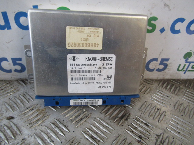 VOLVO FE EBS ECU P/NO 0486106 085 - Centralina electrónica para Camião: foto 1 VOLVO FE EBS ECU P/NO 0486106 085 - Centralina electrónica para Camião: foto 1