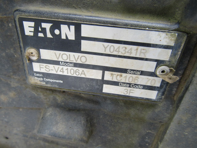 VOLVO FLE EATON 4106A 6 SPEED GEARBOX SUITS 1998 – 2006 TRUCK - Caixa de velocidade para Camião: foto 2 VOLVO FLE EATON 4106A 6 SPEED GEARBOX SUITS 1998 – 2006 TRUCK - Caixa de velocidade para Camião: foto 2