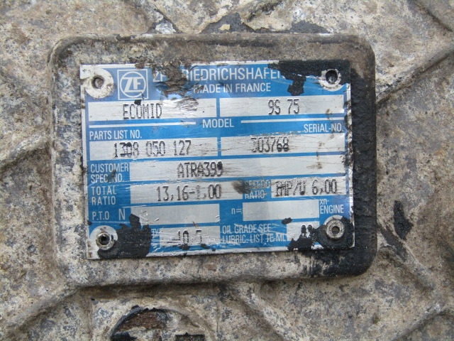ZF 9S75 ECOMID GEARBOX (DAF 75/65) - Caixa de velocidade para Camião: foto 2 ZF 9S75 ECOMID GEARBOX (DAF 75/65) - Caixa de velocidade para Camião: foto 2