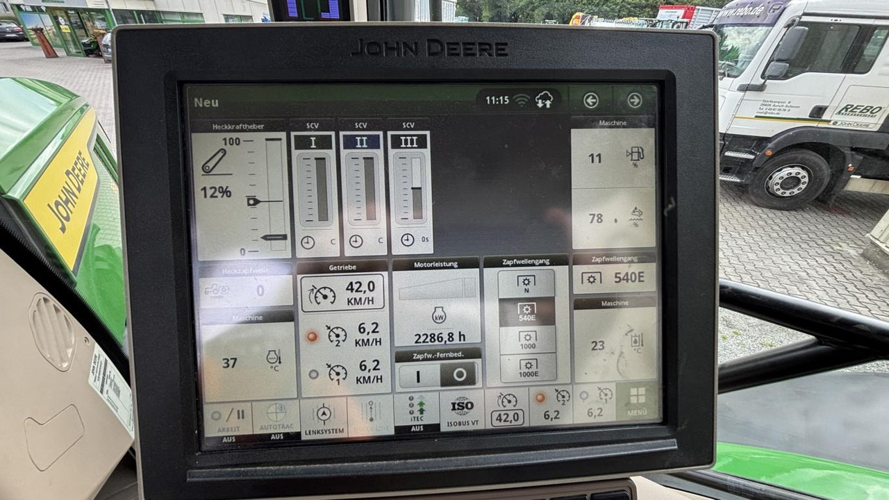 John Deere 6R195 - Trator: foto 2 John Deere 6R195 - Trator: foto 2