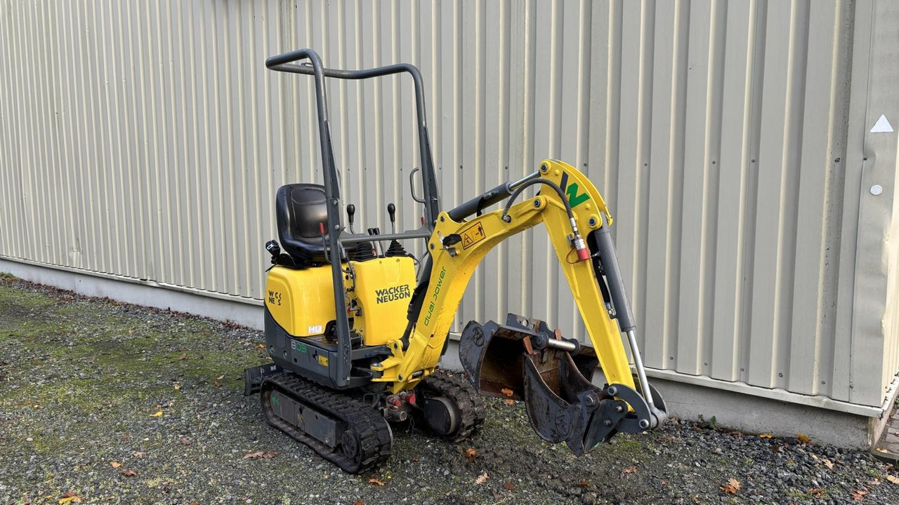 Mini escavadeira novo Wacker 803: foto 18