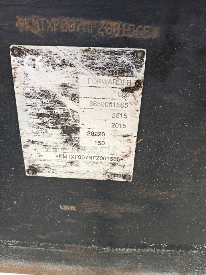 Komatsu 865 - Forwarder: foto 3 Komatsu 865 - Forwarder: foto 3