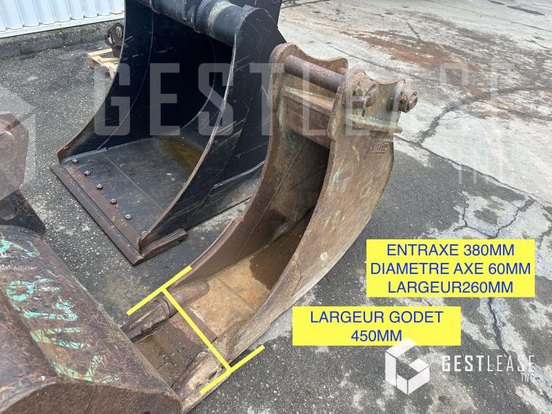 GODET GODET 450MM - Balde escavadora: foto 1 GODET GODET 450MM - Balde escavadora: foto 1