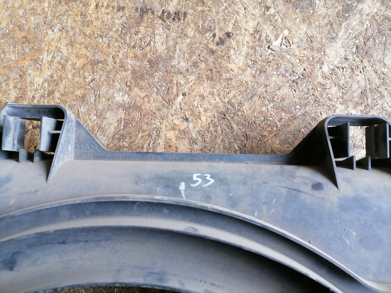 MAN Fan shroud 81066200173 - Radiador para Camião: foto 3 MAN Fan shroud 81066200173 - Radiador para Camião: foto 3