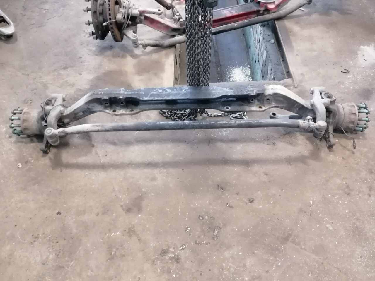 Mercedes-Benz Esisilla tala A9603310501 - Eixo dianteiro para Camião: foto 2 Mercedes-Benz Esisilla tala A9603310501 - Eixo dianteiro para Camião: foto 2