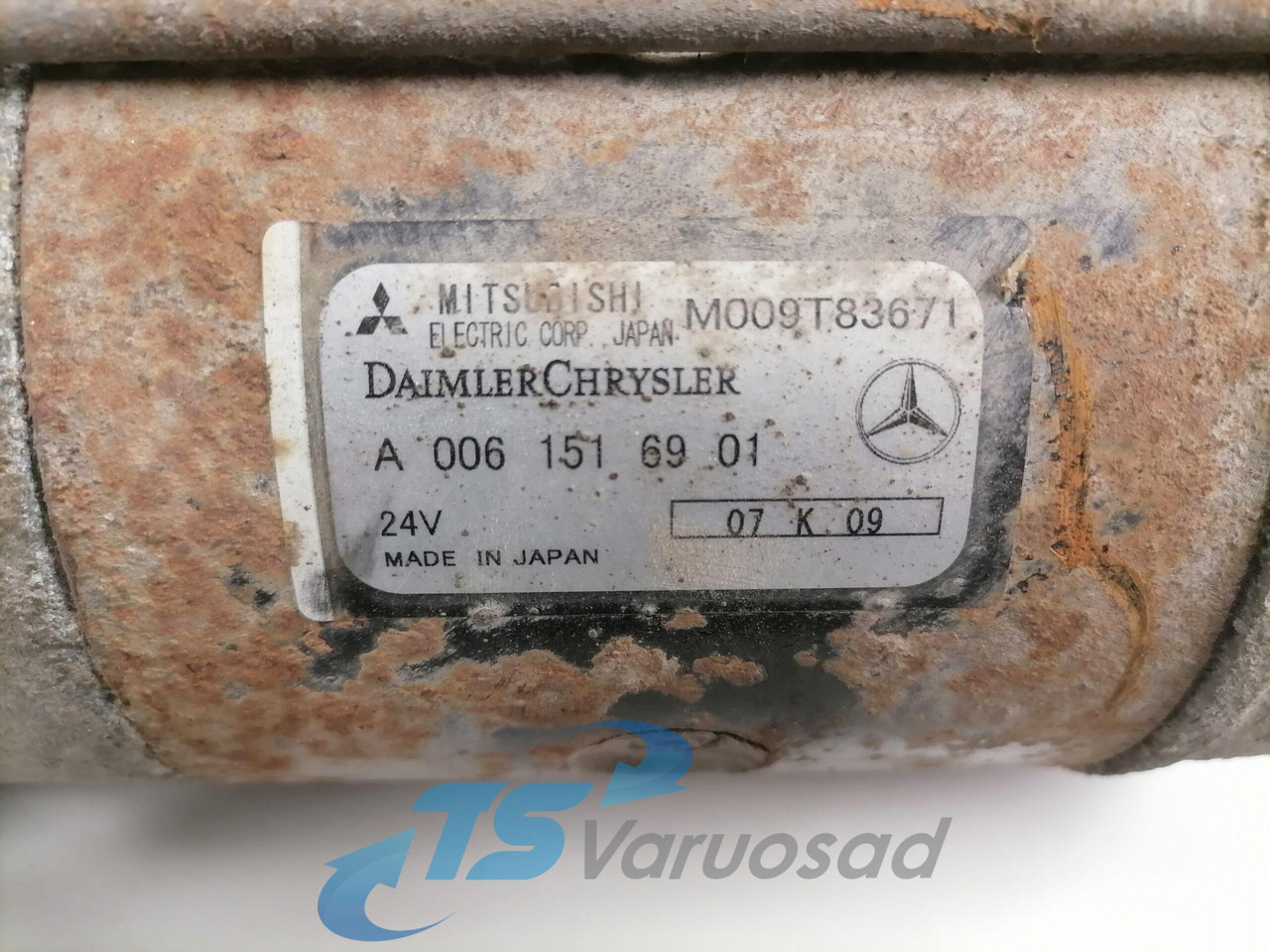 Mercedes-Benz Starter A0061516901 - Motor de arranque para Camião: foto 3 Mercedes-Benz Starter A0061516901 - Motor de arranque para Camião: foto 3
