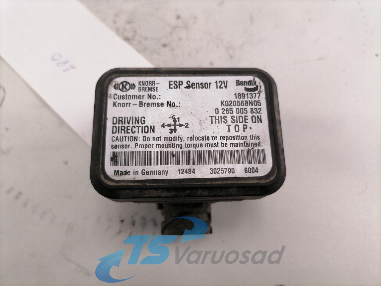 Scania Andur, ESP 1891377 - Sensor para Camião: foto 3 Scania Andur, ESP 1891377 - Sensor para Camião: foto 3