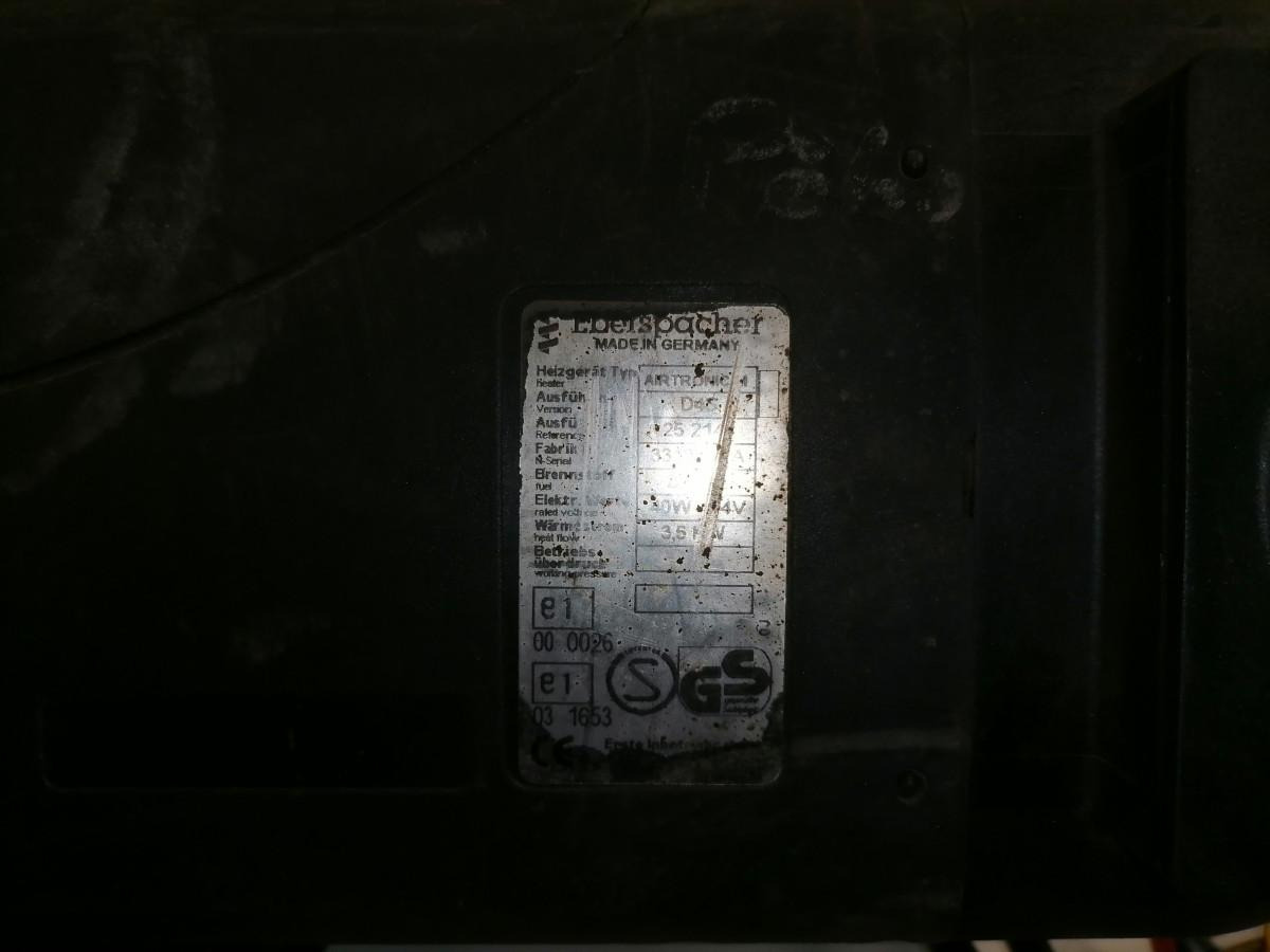 Scania Auxiliary heater Eberspächer - Aquecimento/ Ventilação para Camião: foto 3 Scania Auxiliary heater Eberspächer - Aquecimento/ Ventilação para Camião: foto 3