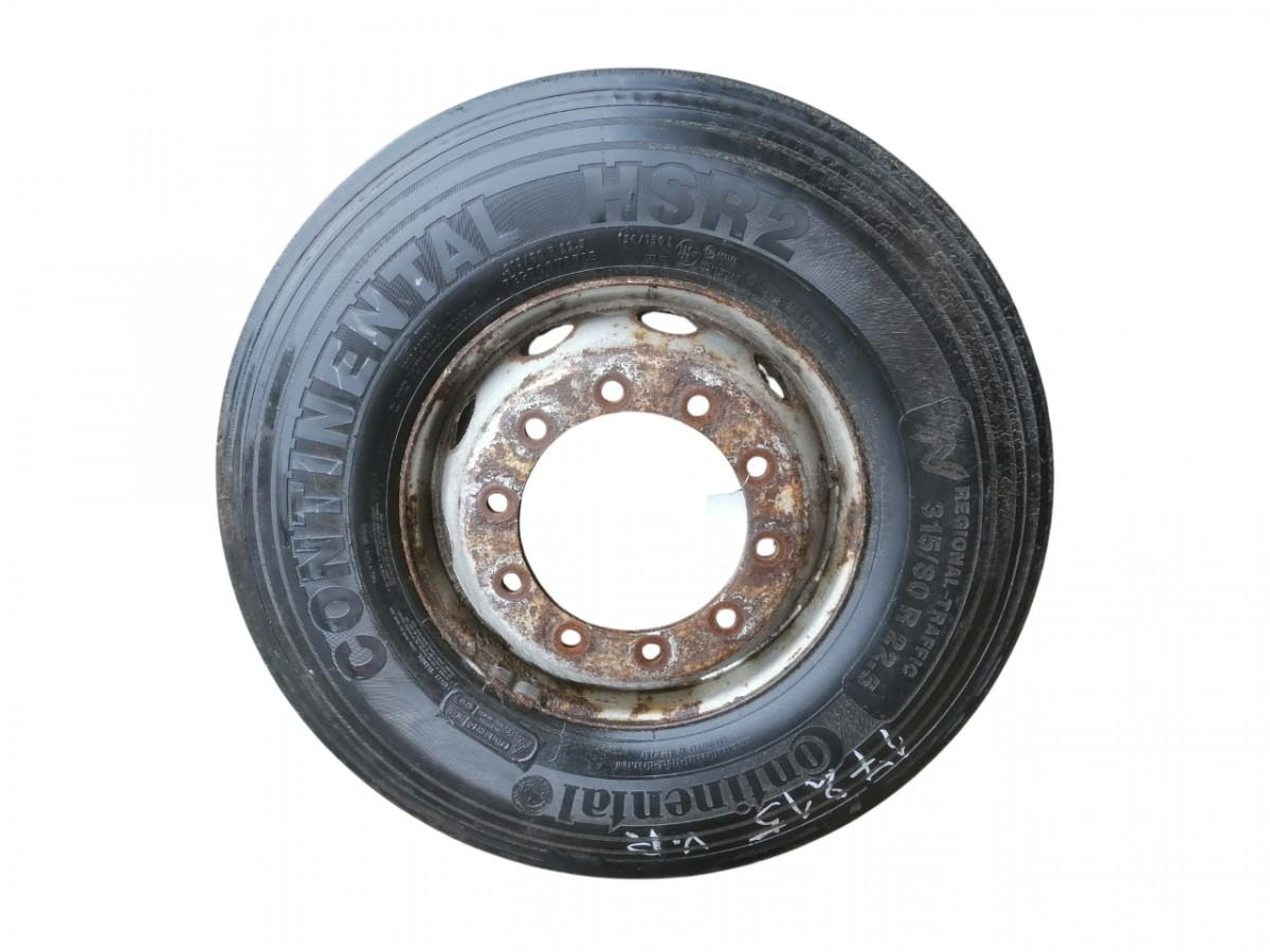 Scania Continental HSR2 315/80R22,5 31580R225 - Jantes e pneus para Camião: foto 1 Scania Continental HSR2 315/80R22,5 31580R225 - Jantes e pneus para Camião: foto 1