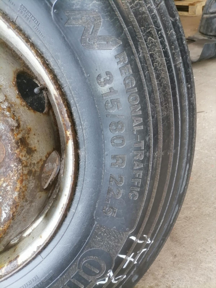 Scania Continental HSR2 315/80R22,5 31580R225 - Jantes e pneus para Camião: foto 5 Scania Continental HSR2 315/80R22,5 31580R225 - Jantes e pneus para Camião: foto 5