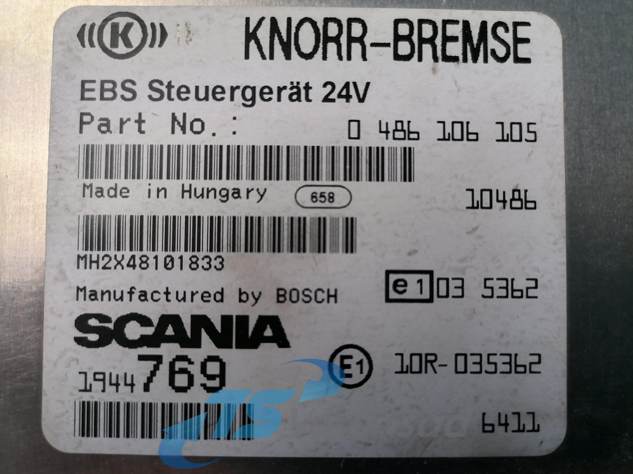 Scania Ecu, EBS 1944769 - Centralina electrónica para Camião: foto 4 Scania Ecu, EBS 1944769 - Centralina electrónica para Camião: foto 4