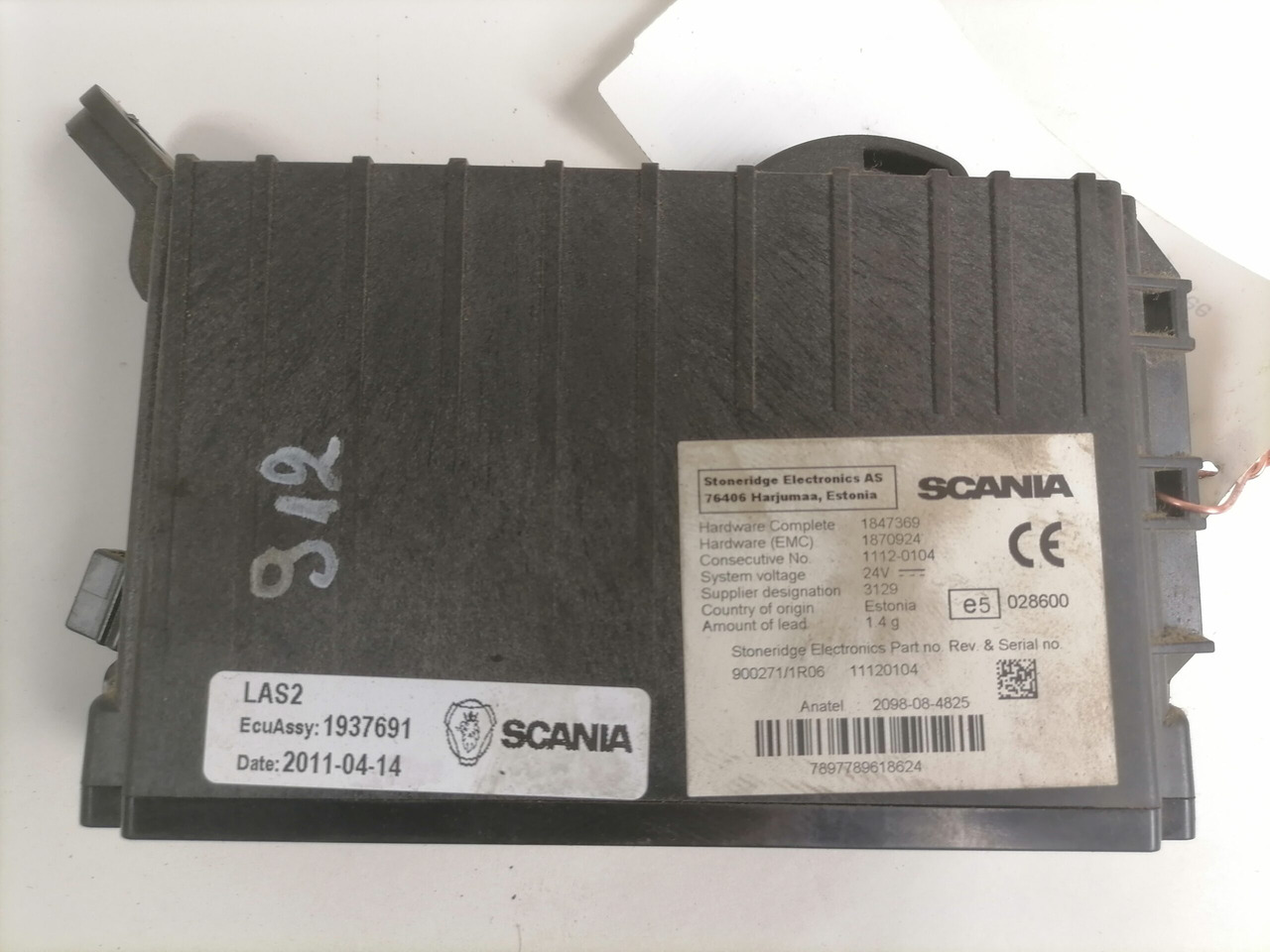 Scania Ecu, LAS 1937691 - Centralina electrónica para Camião: foto 3 Scania Ecu, LAS 1937691 - Centralina electrónica para Camião: foto 3