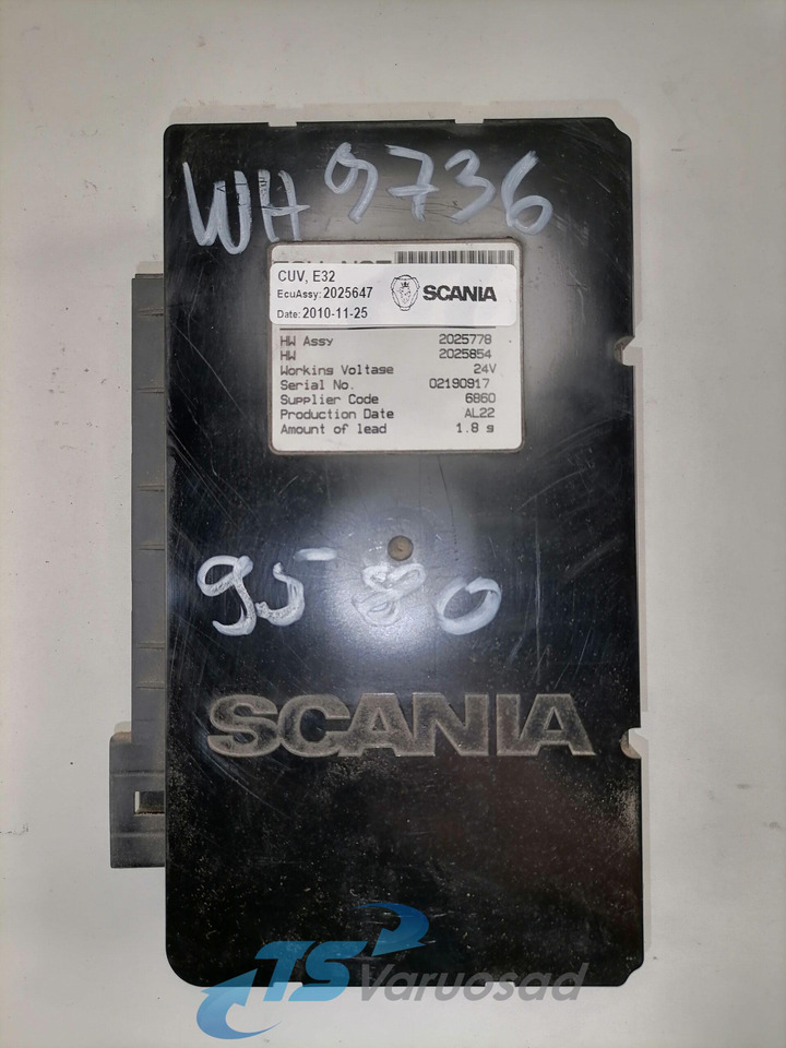 Scania Ecu, VIS 2025647 - Centralina electrónica para Camião: foto 2 Scania Ecu, VIS 2025647 - Centralina electrónica para Camião: foto 2