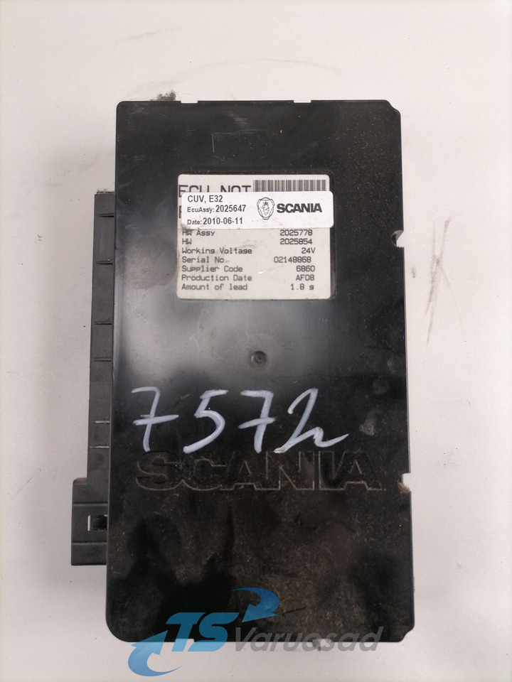 Scania Ecu, VIS 2025647 - Centralina electrónica para Camião: foto 3 Scania Ecu, VIS 2025647 - Centralina electrónica para Camião: foto 3