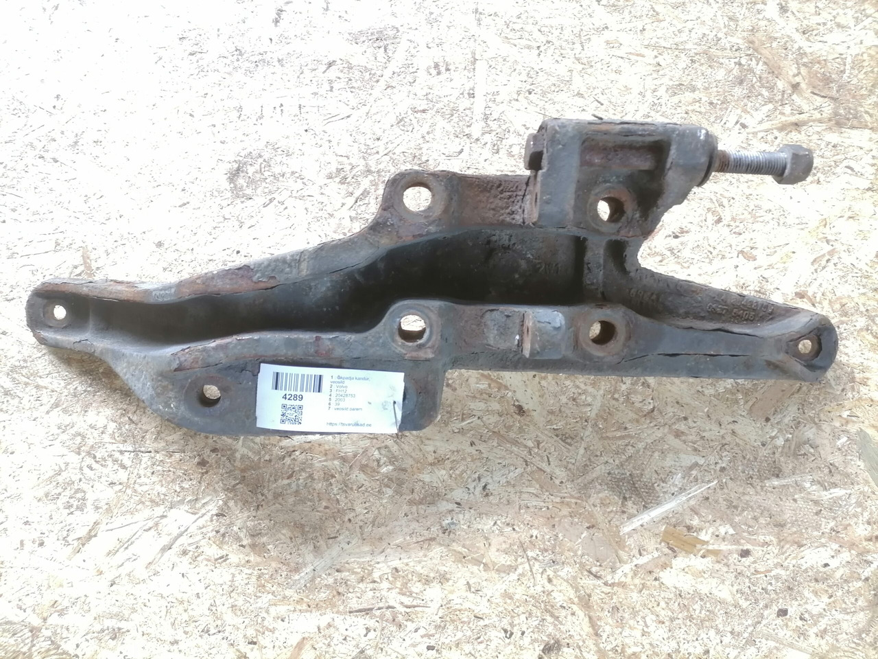 Volvo Air suspension bracket 20428753 - Eixo e peças para Camião: foto 2 Volvo Air suspension bracket 20428753 - Eixo e peças para Camião: foto 2
