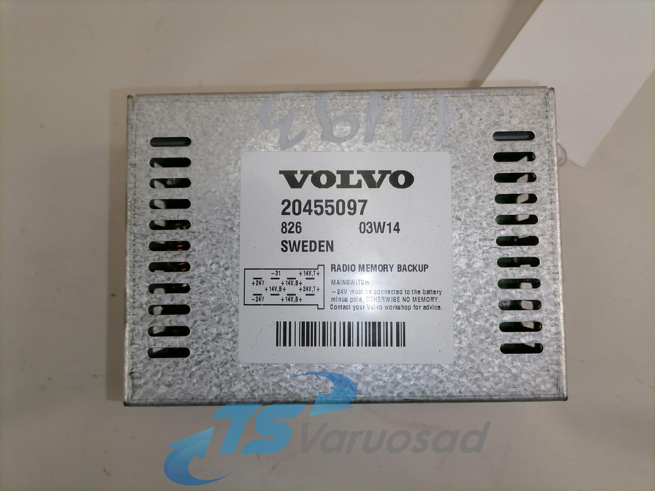 Volvo Radio Memory Backup  20455097 - Centralina electrónica para Camião: foto 2 Volvo Radio Memory Backup  20455097 - Centralina electrónica para Camião: foto 2