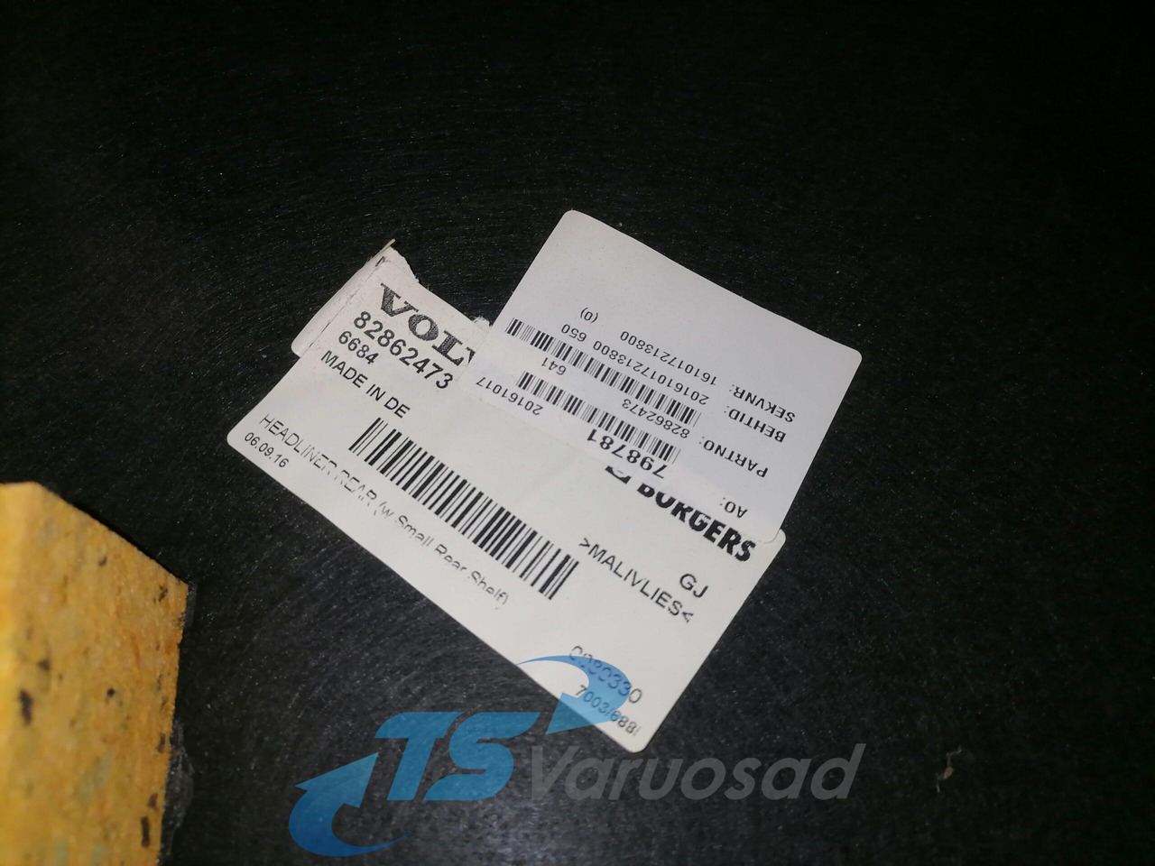 Volvo Salongi polster 82862473 - Peça universal para Camião: foto 3 Volvo Salongi polster 82862473 - Peça universal para Camião: foto 3