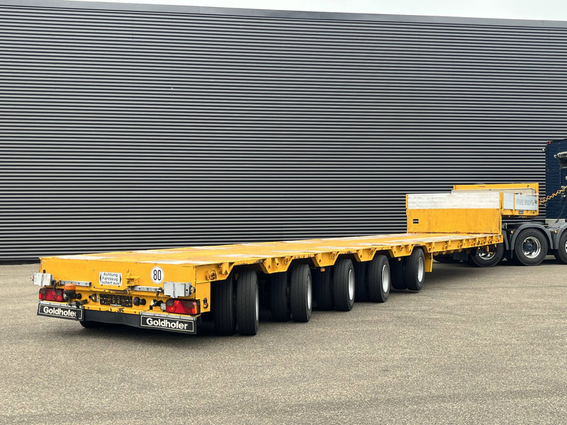 Goldhofer STZ-L 5-50/80 A / EXTENDABLE / 5 X STEERING AXLE - Semi-reboque baixa: foto 5 Goldhofer STZ-L 5-50/80 A / EXTENDABLE / 5 X STEERING AXLE - Semi-reboque baixa: foto 5