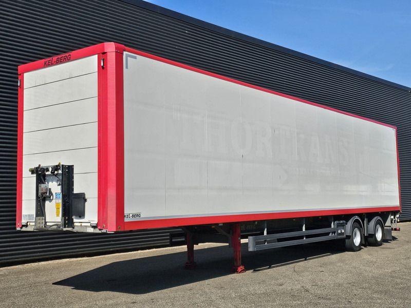 KEL-BERG LAADKLEP / STUUR AS / LIFT AS / KOFFER - Semi-reboque furgão: foto 1 KEL-BERG LAADKLEP / STUUR AS / LIFT AS / KOFFER - Semi-reboque furgão: foto 1