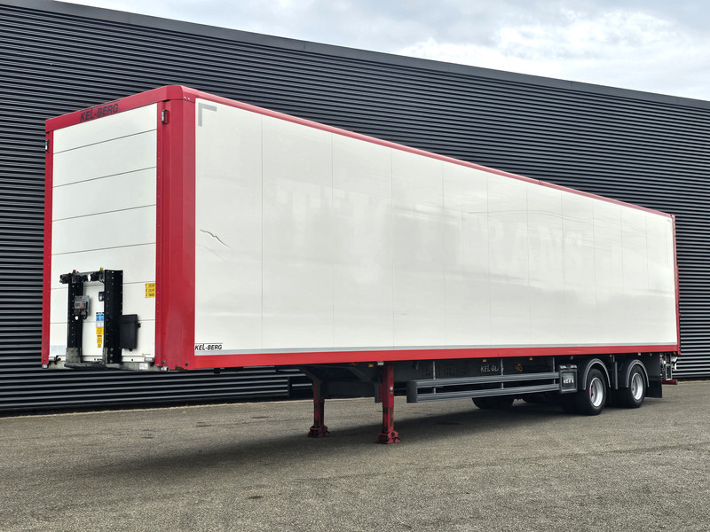 KEL-BERG STEERING AXLE / LIFT AXLE / TAIL LIFT - Semi-reboque furgão: foto 1 KEL-BERG STEERING AXLE / LIFT AXLE / TAIL LIFT - Semi-reboque furgão: foto 1
