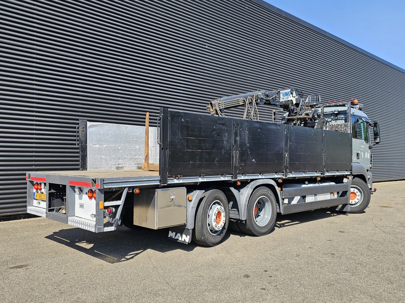 MAN TGS 26.360 / 6X2-4 BL / KENNIS ROLLER CRANE / KRAN - Camião de caixa aberta/ Plataforma, Camião grua: foto 3 MAN TGS 26.360 / 6X2-4 BL / KENNIS ROLLER CRANE / KRAN - Camião de caixa aberta/ Plataforma, Camião grua: foto 3